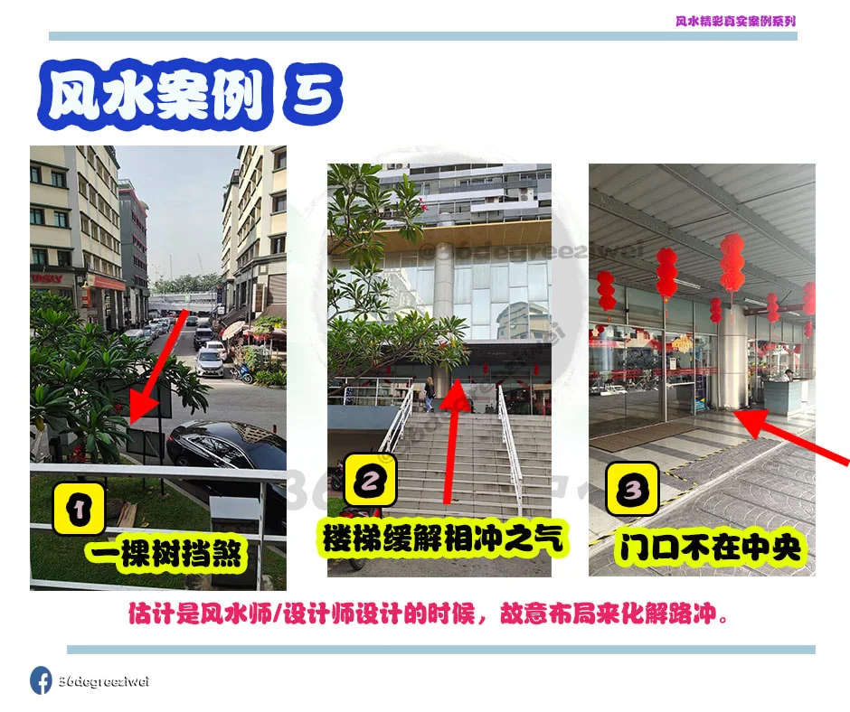 【风水真实案例 - 风水布局错误，生意平淡的大学 】（图片 3）